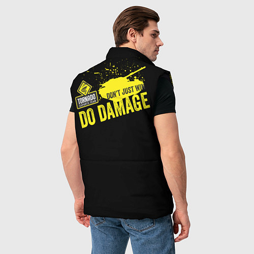 Мужской жилет Tornado / 3D-Черный – фото 4