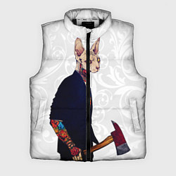 Мужской жилет Сфинкс с топором, цвет: 3D-черный