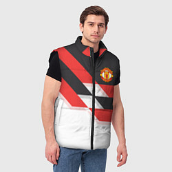 Мужской жилет Manchester United: Stipe, цвет: 3D-черный — фото 2