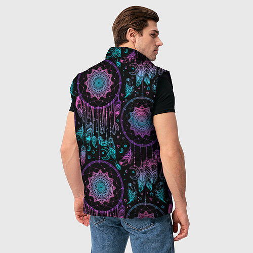 Мужской жилет Ловцы снов / 3D-Черный – фото 4