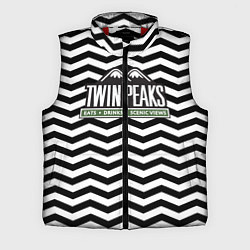 Мужской жилет Eats, drinks, scenic views, цвет: 3D-красный