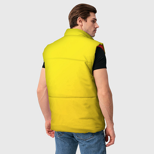 Мужской жилет Just Banana (Yellow) / 3D-Красный – фото 4