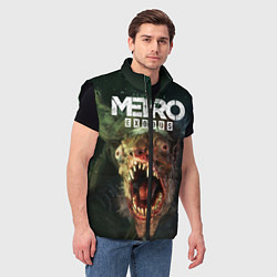 Мужской жилет Metro Exodus, цвет: 3D-черный — фото 2