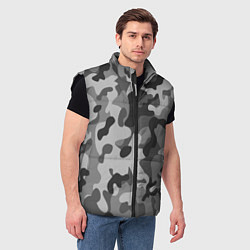Мужской жилет Ночной Камуфляж 1, цвет: 3D-черный — фото 2