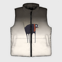 Мужской жилет Первый снег, цвет: 3D-черный