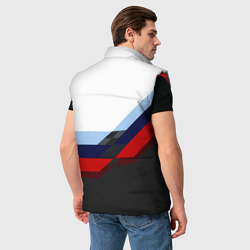 Мужской жилет BMW M SPORT / 3D-Красный – фото 4