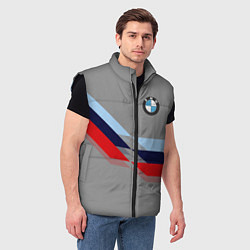 Мужской жилет Бмв Bmw 2018 Grey, цвет: 3D-черный — фото 2