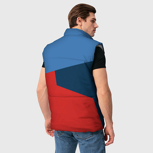 Мужской жилет Бмв Bmw 2018 №2 / 3D-Светло-серый – фото 4