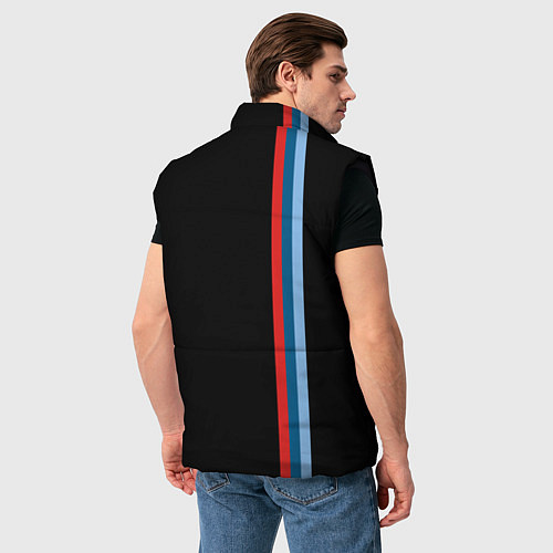 Мужской жилет BMW BLACK COLLECTION БМВ / 3D-Черный – фото 4
