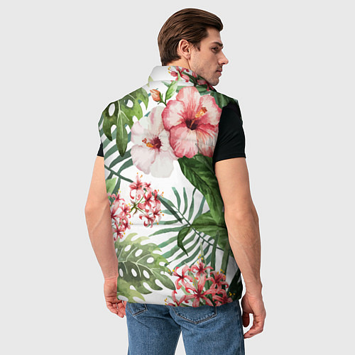 Мужской жилет Таинственный остров / 3D-Черный – фото 4