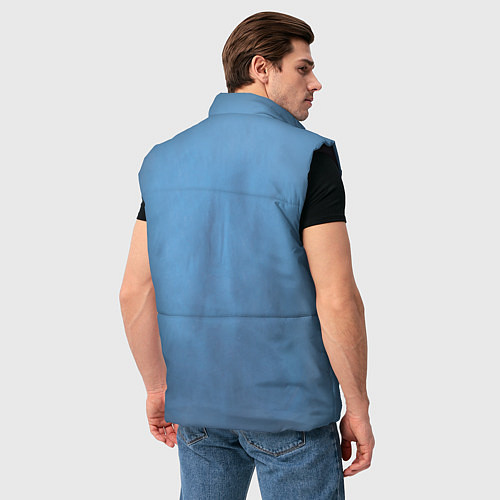 Мужской жилет Костюм врача / 3D-Черный – фото 4