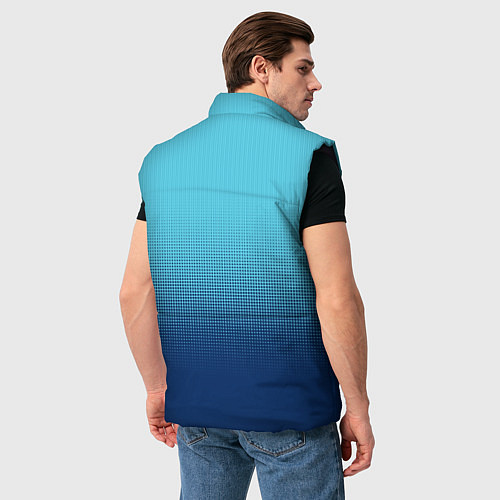 Мужской жилет Arsenal FC: Blue Away 17/18 / 3D-Черный – фото 4