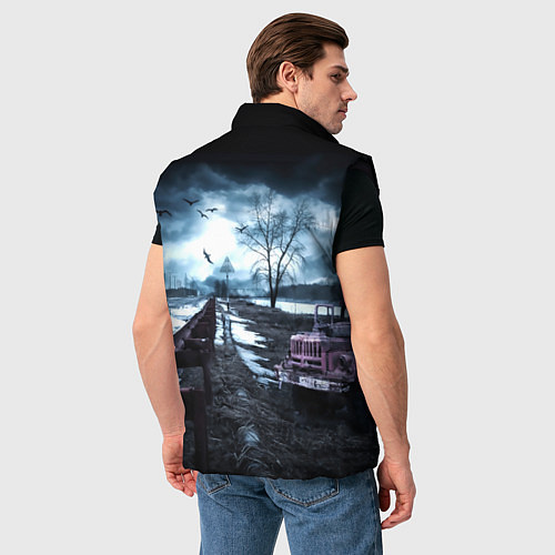 Мужской жилет S.T.A.L.K.E.R: Иван / 3D-Черный – фото 4