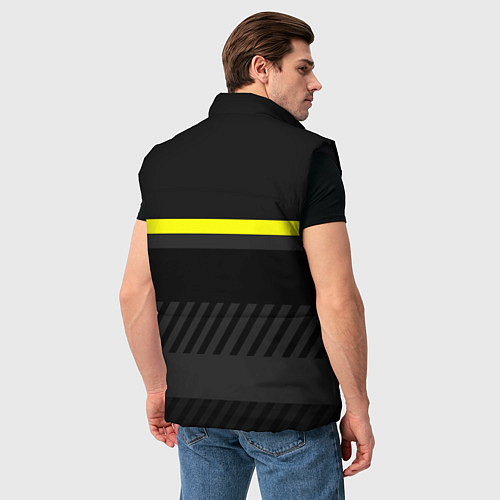 Мужской жилет FC Borussia 2018 Original #3 / 3D-Черный – фото 4