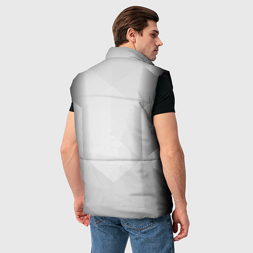 Мужской жилет FC Juventus: Silver Original / 3D-Черный – фото 4