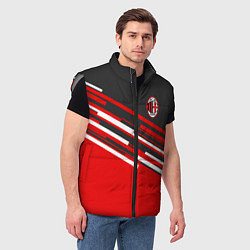Мужской жилет АC Milan: R&G, цвет: 3D-светло-серый — фото 2