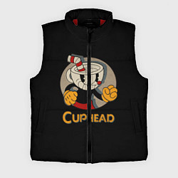Мужской жилет Cuphead: Mugman, цвет: 3D-красный