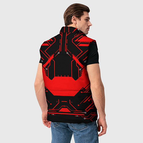Мужской жилет CS:GO - Денис / 3D-Черный – фото 4