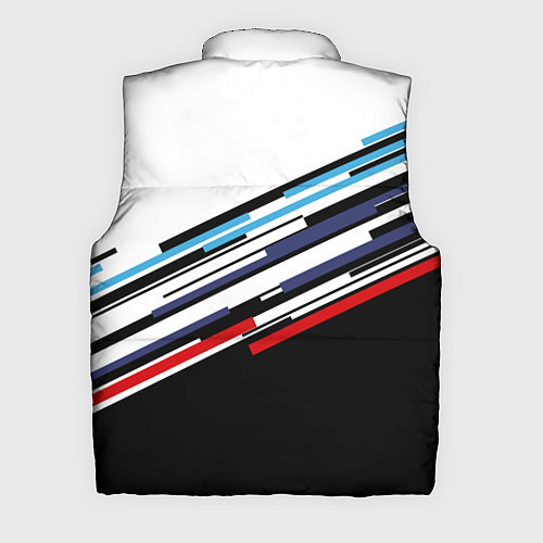 Мужской жилет BMW BRAND COLOR БМВ / 3D-Светло-серый – фото 2