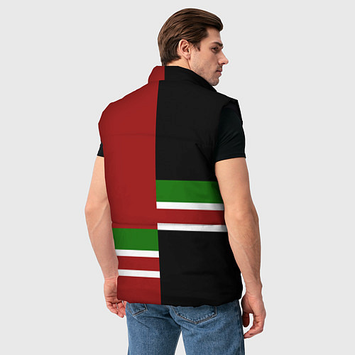 Мужской жилет Chechnya, Russia / 3D-Черный – фото 4