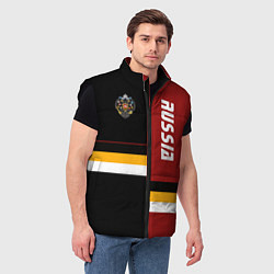 Мужской жилет Russian Empire, цвет: 3D-черный — фото 2