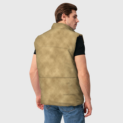 Мужской жилет Песчаный лев / 3D-Черный – фото 4
