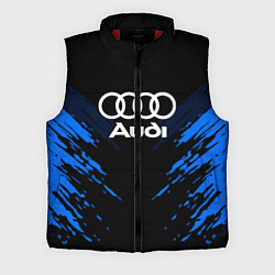 Мужской жилет Audi: Blue Anger, цвет: 3D-красный