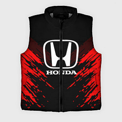 Мужской жилет Honda: Red Anger, цвет: 3D-светло-серый