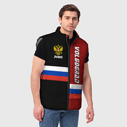 Мужской жилет Volgograd, Russia, цвет: 3D-светло-серый — фото 2