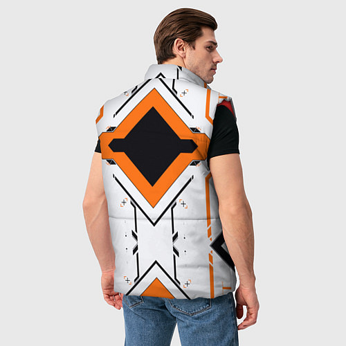 Мужской жилет CS:GO Techno Asiimov / 3D-Красный – фото 4