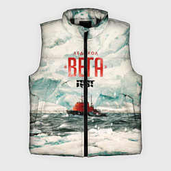 Мужской жилет Грот: Ледокол Вега, цвет: 3D-черный