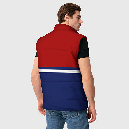 Мужской жилет СССР: Спортсмен / 3D-Черный – фото 4