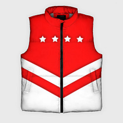 Мужской жилет Звезды Спартака, цвет: 3D-светло-серый