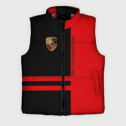 Мужской жилет Porsche: Red Sport, цвет: 3D-светло-серый