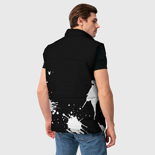 Мужской жилет Группа OOMPH! / 3D-Черный – фото 4