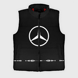 Мужской жилет Mercedes: Black Abstract