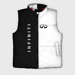 Мужской жилет Infiniti: Black & White, цвет: 3D-красный