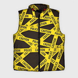 Мужской жилет Police Caution, цвет: 3D-красный