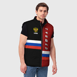 Мужской жилет Tyumen, Russia, цвет: 3D-черный — фото 2