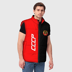 Мужской жилет СССР: Red Collection, цвет: 3D-красный — фото 2