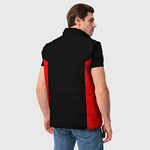 Мужской жилет Russia: Sport Line / 3D-Черный – фото 4