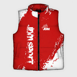 Мужской жилет Eat Sleep JDM: Red Style, цвет: 3D-красный