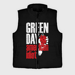 Мужской жилет Green Day: American Idiot, цвет: 3D-черный