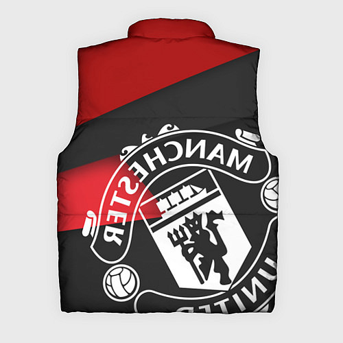 Мужской жилет FC Man United: Exclusive / 3D-Светло-серый – фото 2