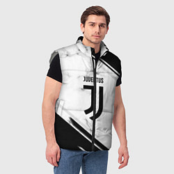Мужской жилет Juventus, цвет: 3D-светло-серый — фото 2