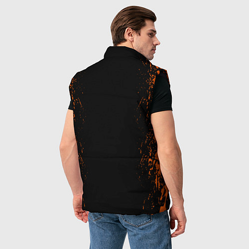 Мужской жилет Cyberpunk 2077: SAMURAI / 3D-Черный – фото 4