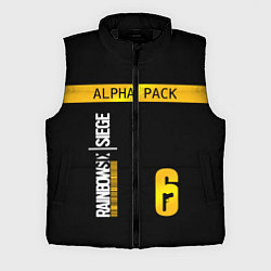 Мужской жилет Rainbow Six Siege: Alpha Pack, цвет: 3D-черный