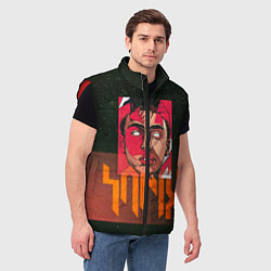 Мужской жилет Yanix, цвет: 3D-красный — фото 2