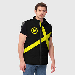 Мужской жилет 21 Pilots: Two Roads, цвет: 3D-светло-серый — фото 2