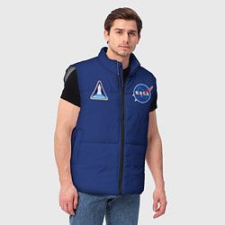 Мужской жилет NASA: Special Form, цвет: 3D-светло-серый — фото 2